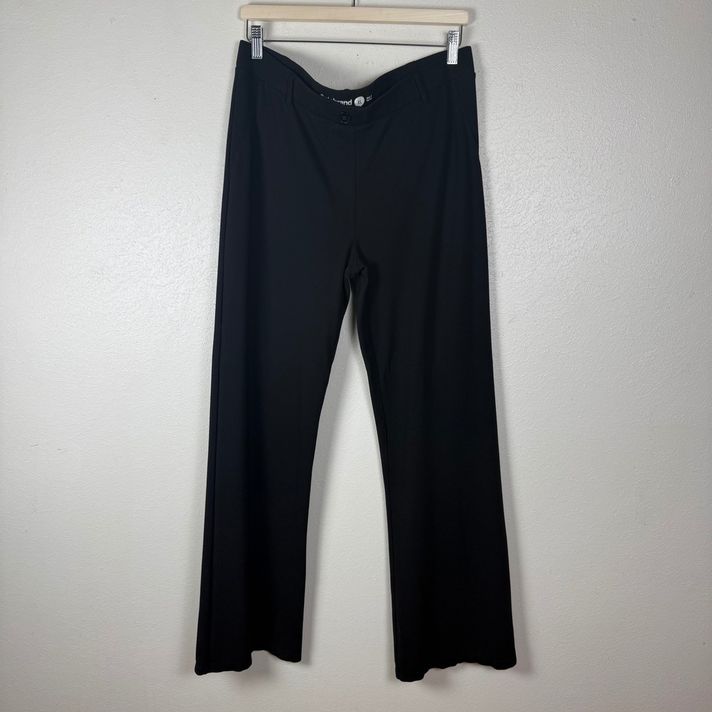 Betabrand Dress Pant Yoga‎ Pants Womens XL Black Straight Leg Stretch
